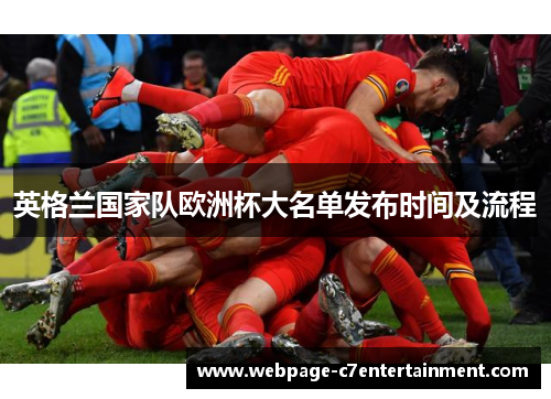 英格兰国家队欧洲杯大名单发布时间及流程